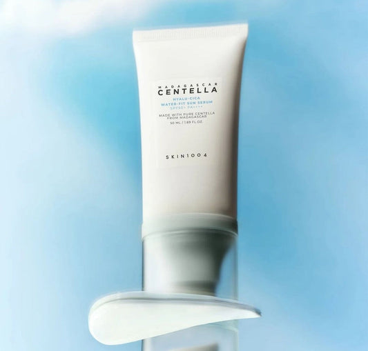 SKIN1004 Centella Water-Fit Sun Serum - Lightweight Moisturizing SPF Glow