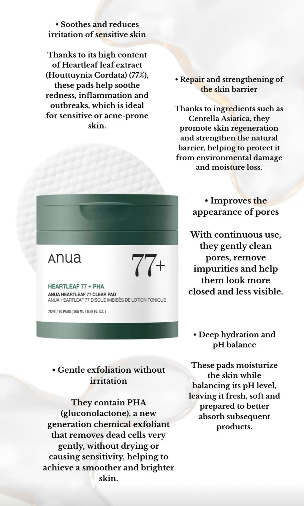 Anua Heartleaf 77% Clear Pad 160ml